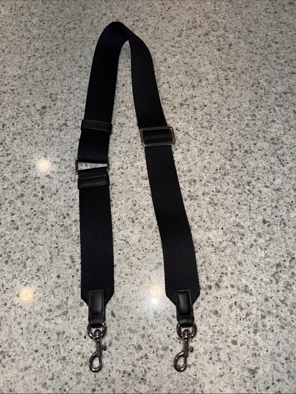 Marc Jacobs Black Adjustable Strap